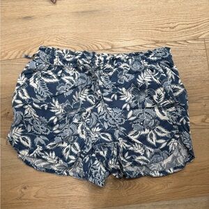Floral Blue Women's Shorts American Eagle